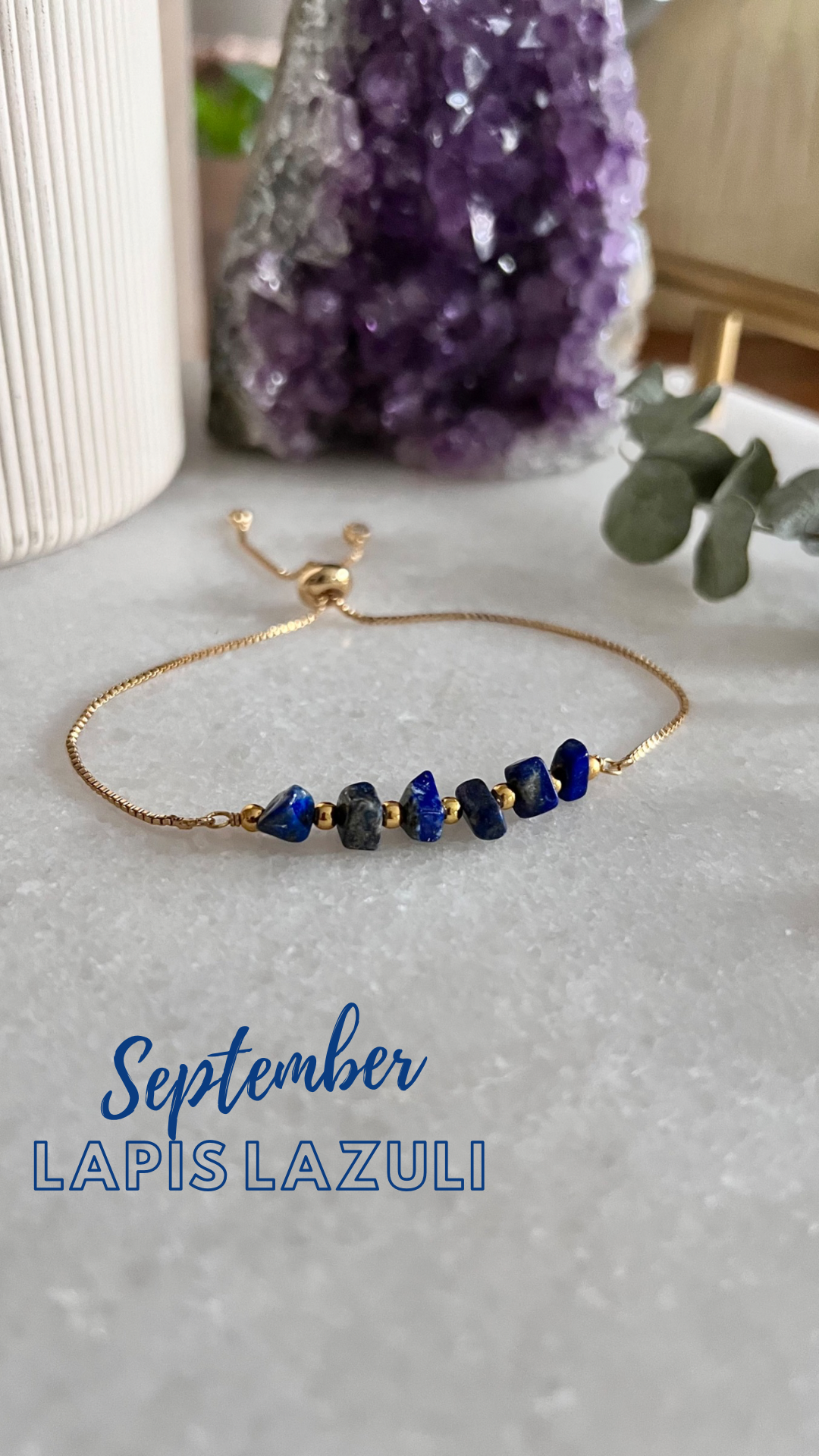 Slider Birthstone Bracelets